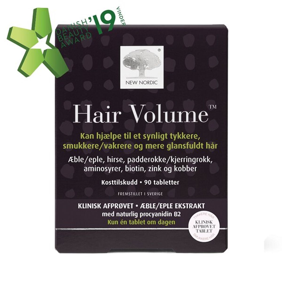 New Nordic - HairVolume - 90 Tab