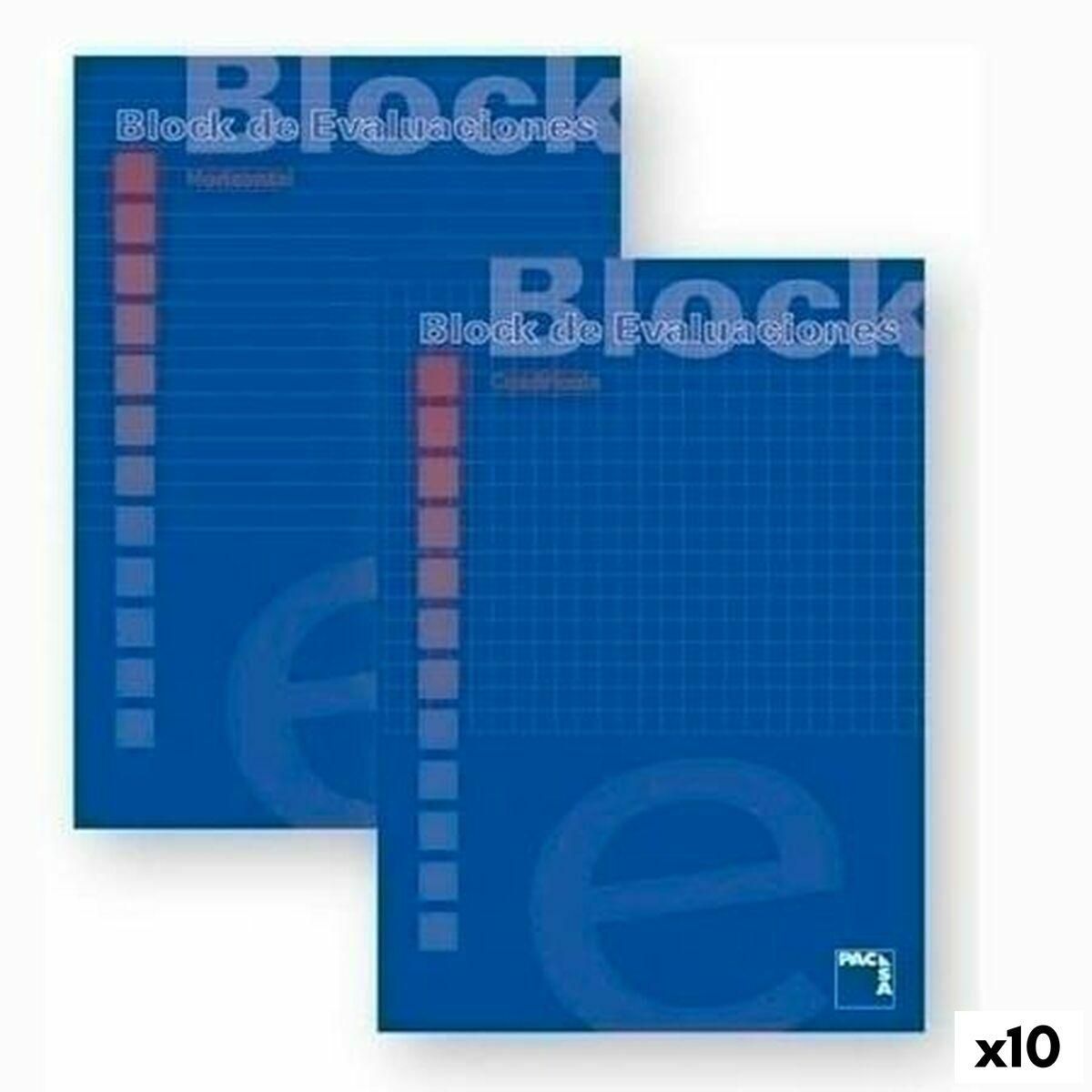 Notesblok Pacsa Blå A4 50 Ark (10 enheder)