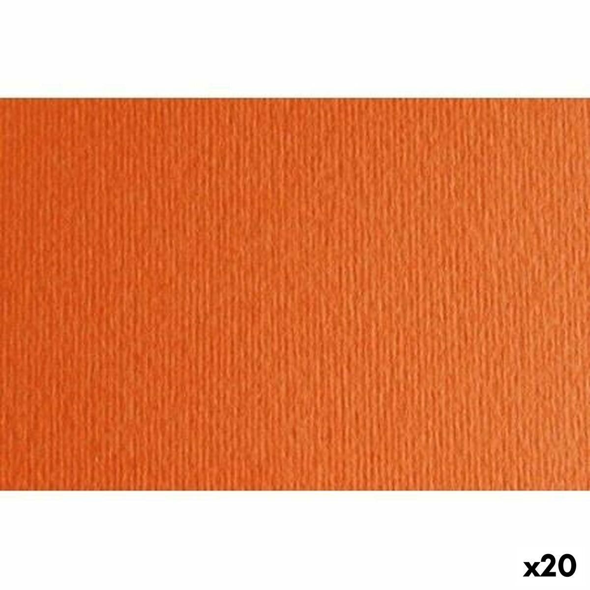 Karton Sadipal LR 220 Orange Teksturerede 50 x 70 cm (20 enheder)