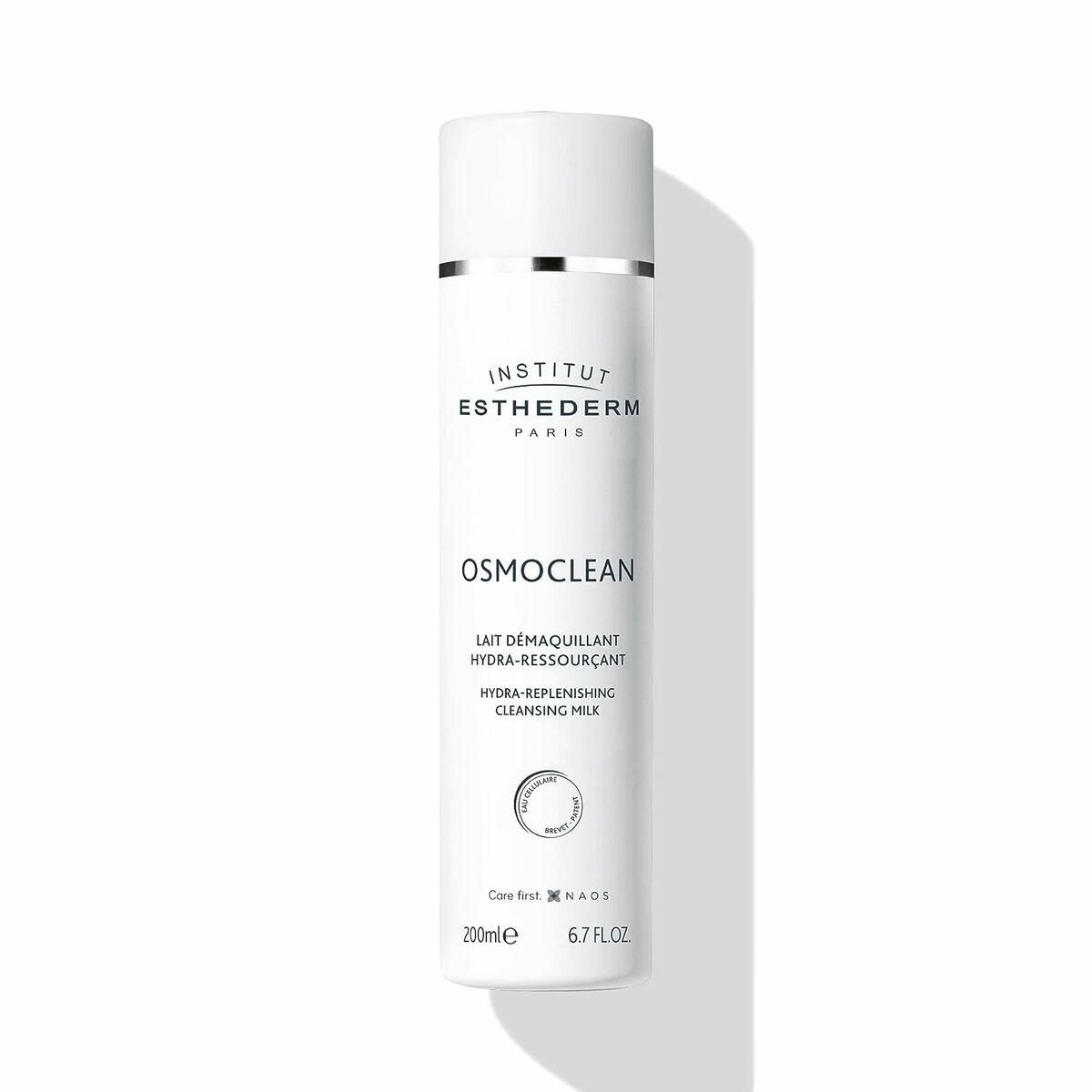 Mælke makeupfjerner Institut Esthederm Osmoclean Øjne Læber Revitaliserende 200 ml