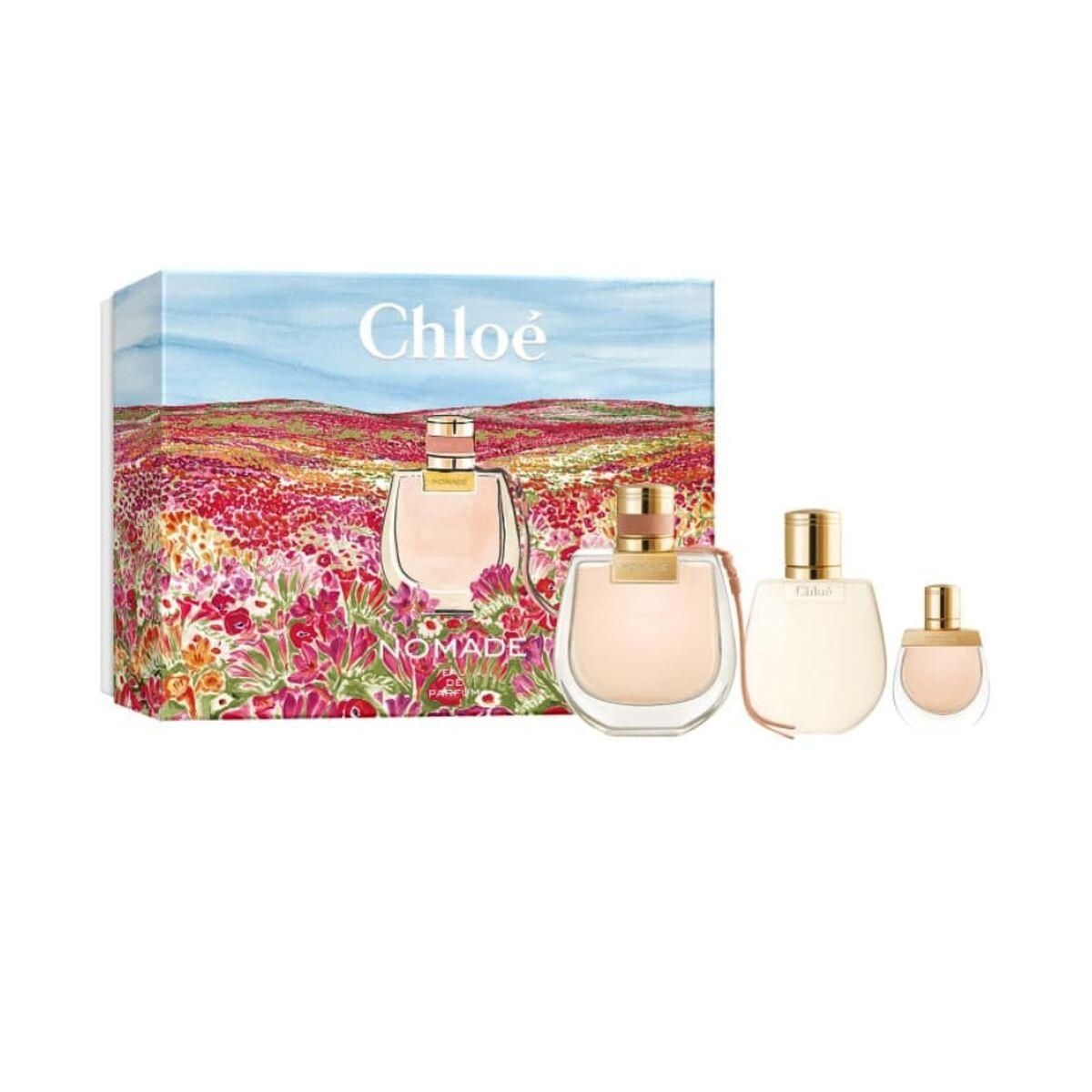 Parfume sæt til kvinder Chloe Nomade EDP Nomade 3 Dele