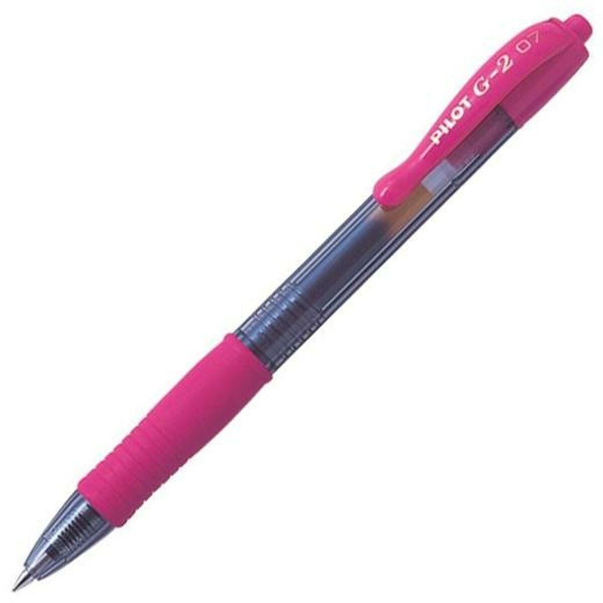 Gel kuglepen Pilot 001486 Pink 0,4 mm (12 enheder)