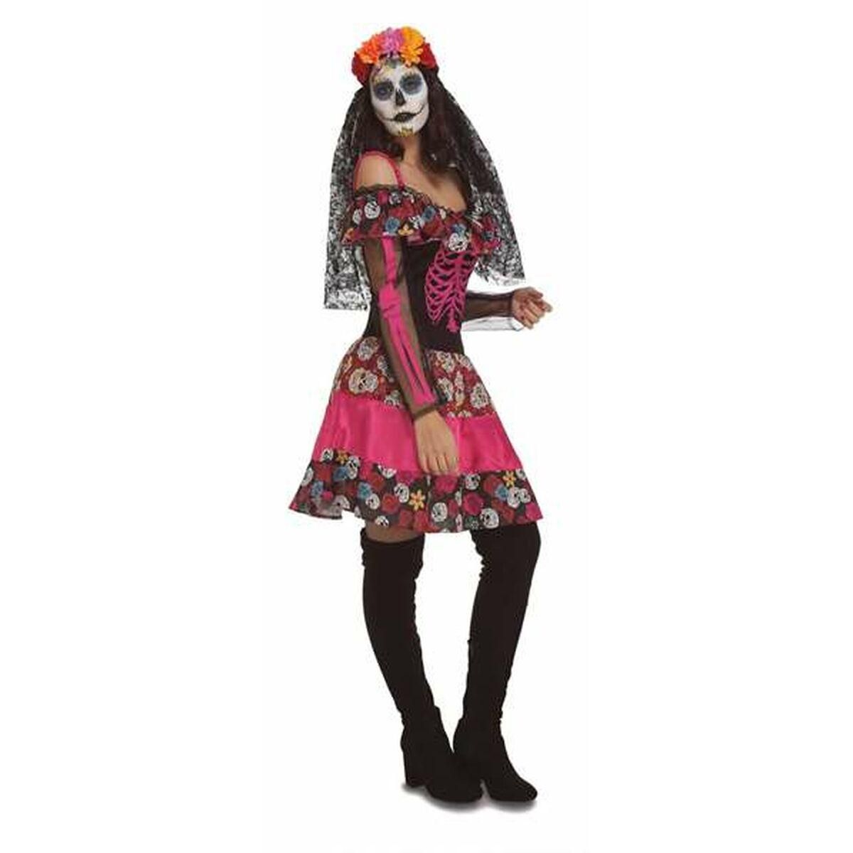 Kostume til voksne Day of the Dead (1 Dele) M/L