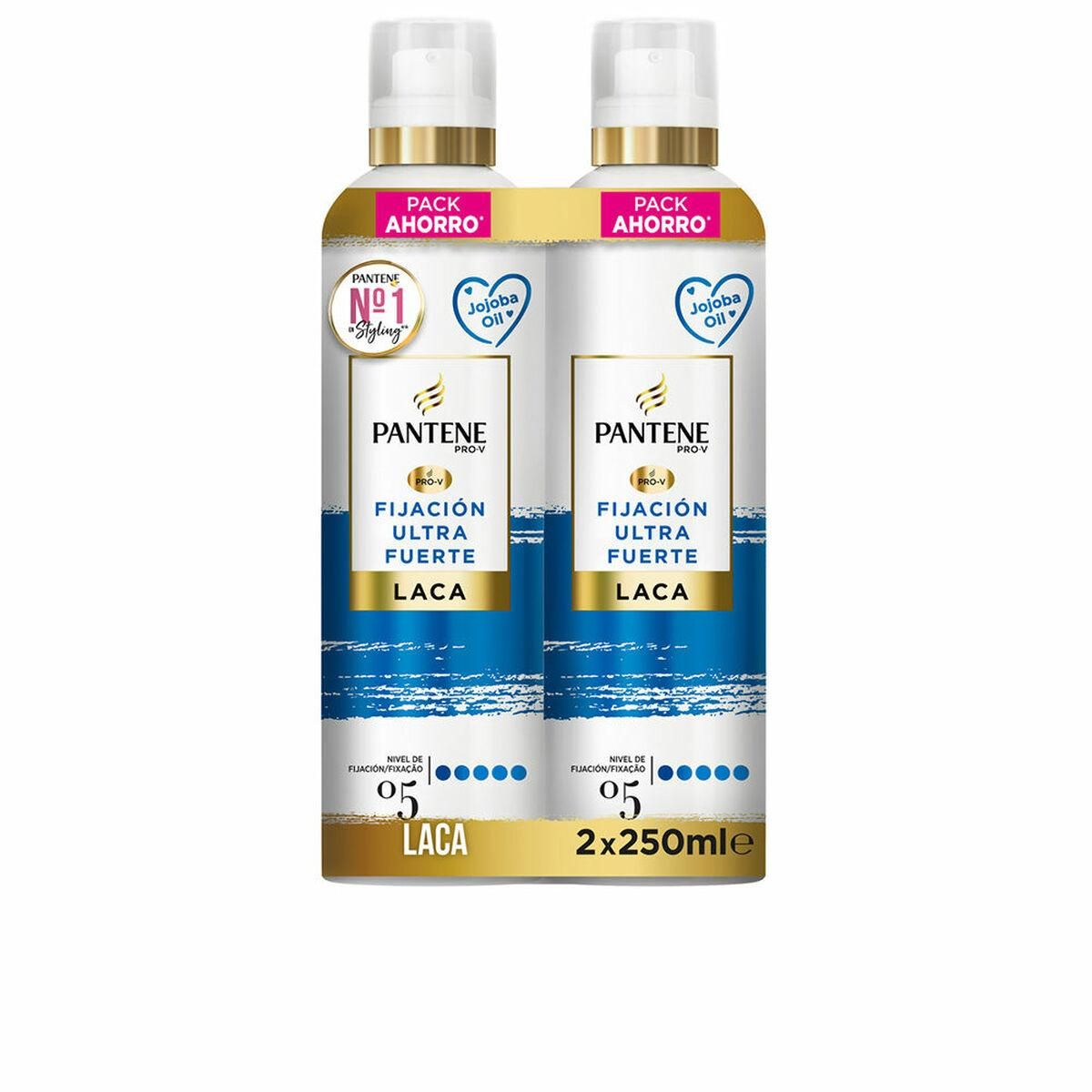 Hårspray Pantene 2 x 250 ml Ekstra stærk 250 ml