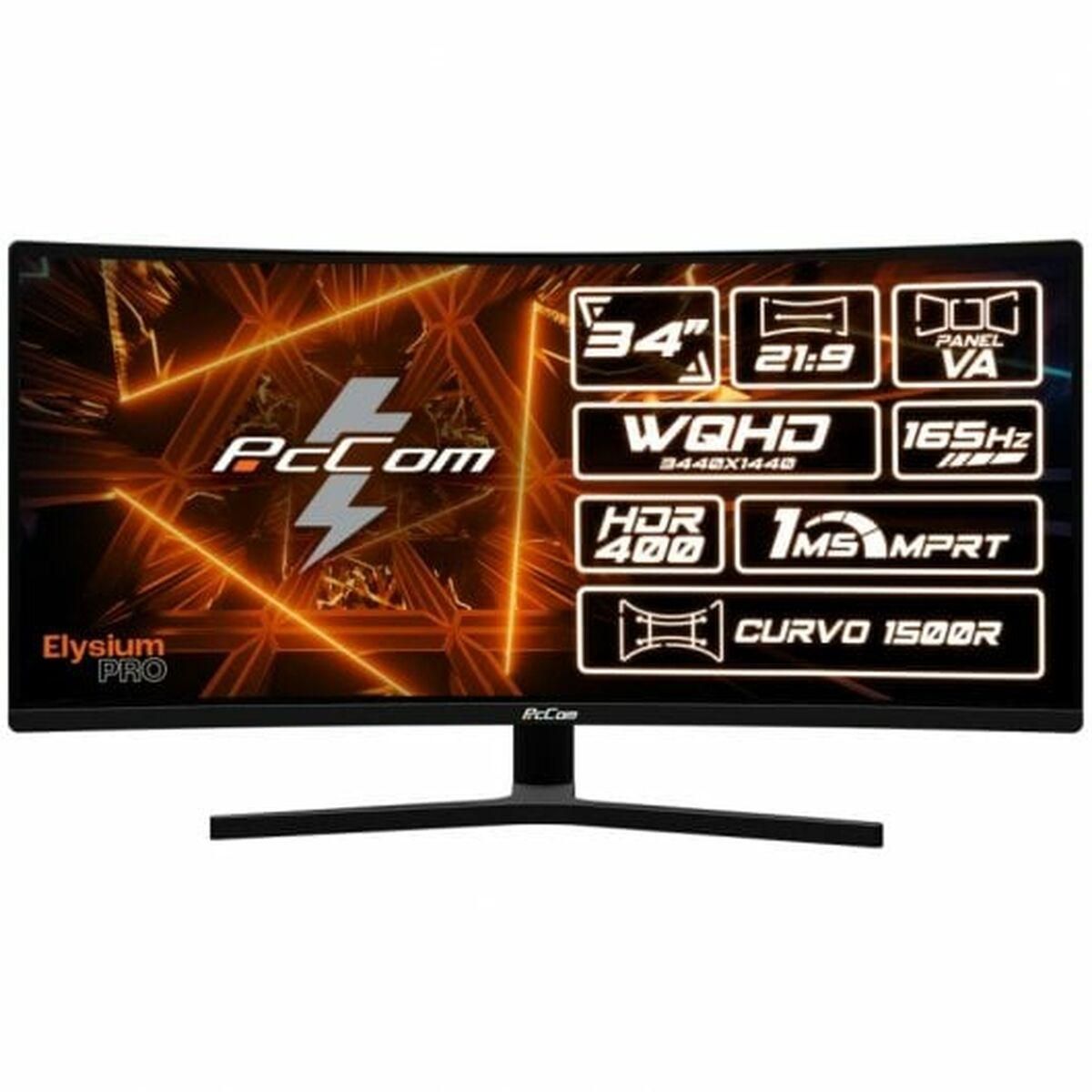 Skærm PcCom Elysium Pro 34" 165 Hz