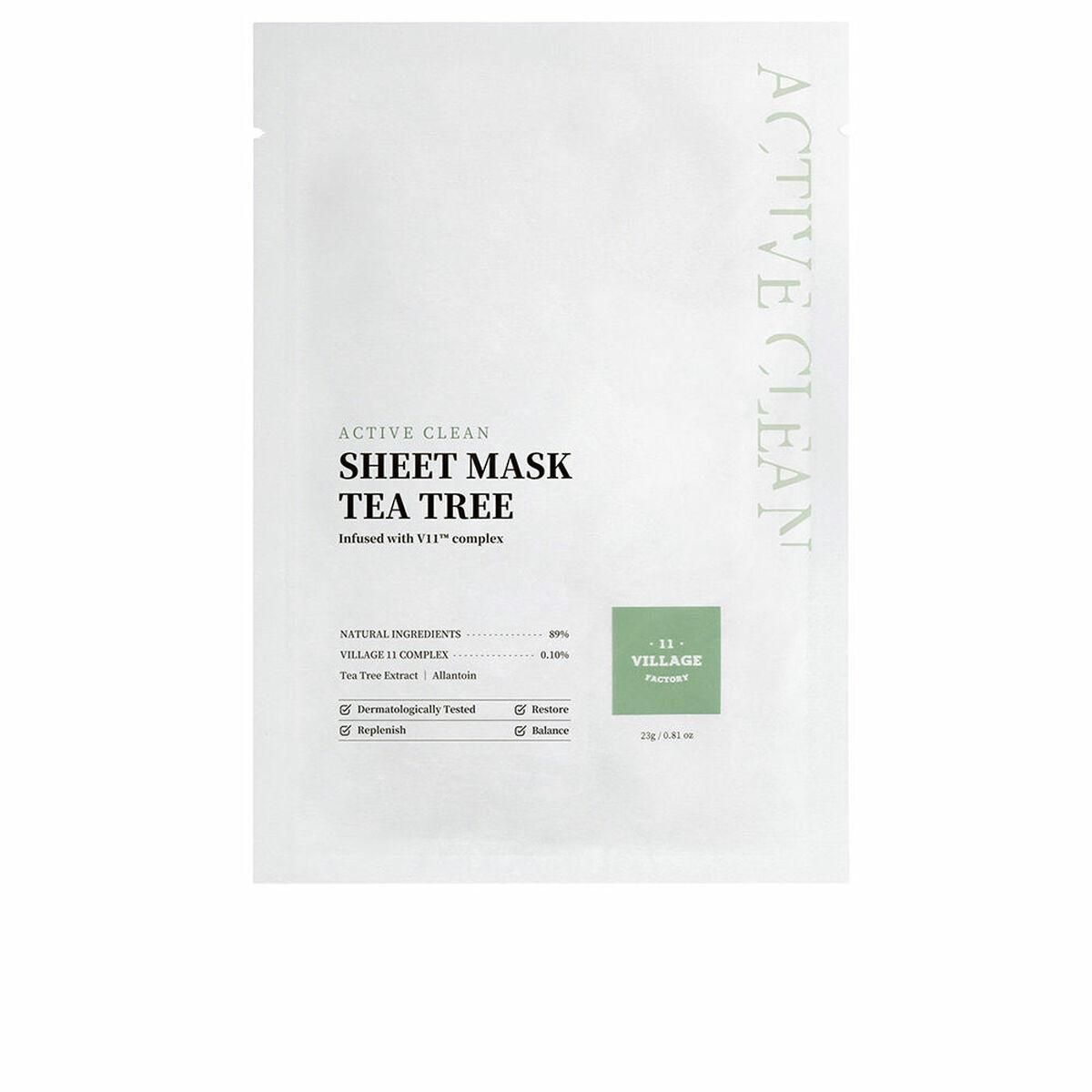 Ansigtsmaske Village 11 Factory Active Clean Tea Tree 23 g