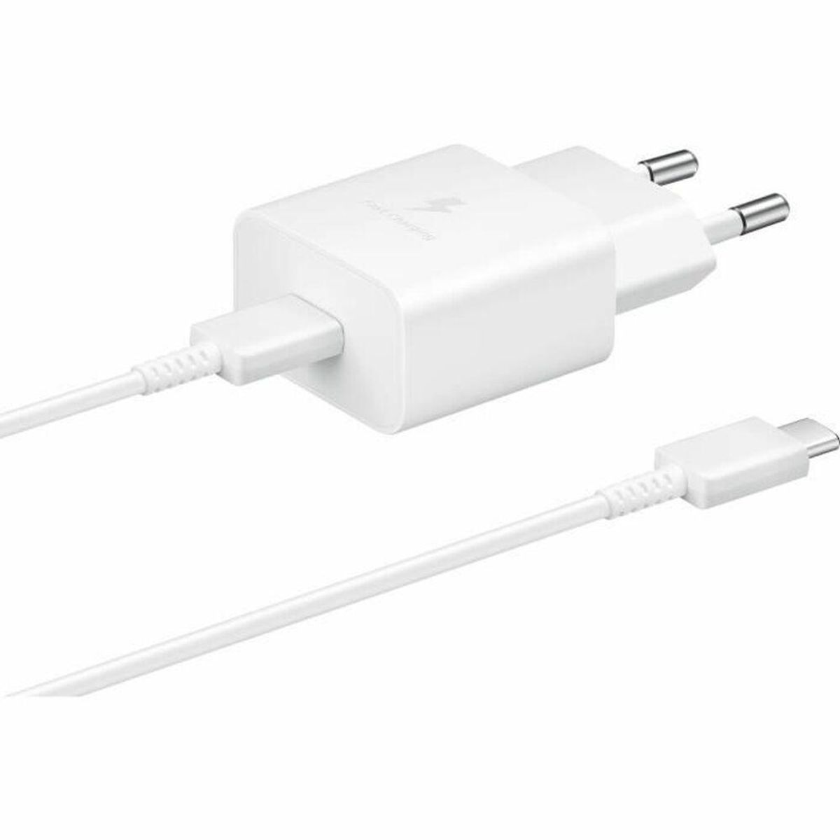 Vægoplader + USB kabel Samsung EP-T1510XWE Hvid 15 W