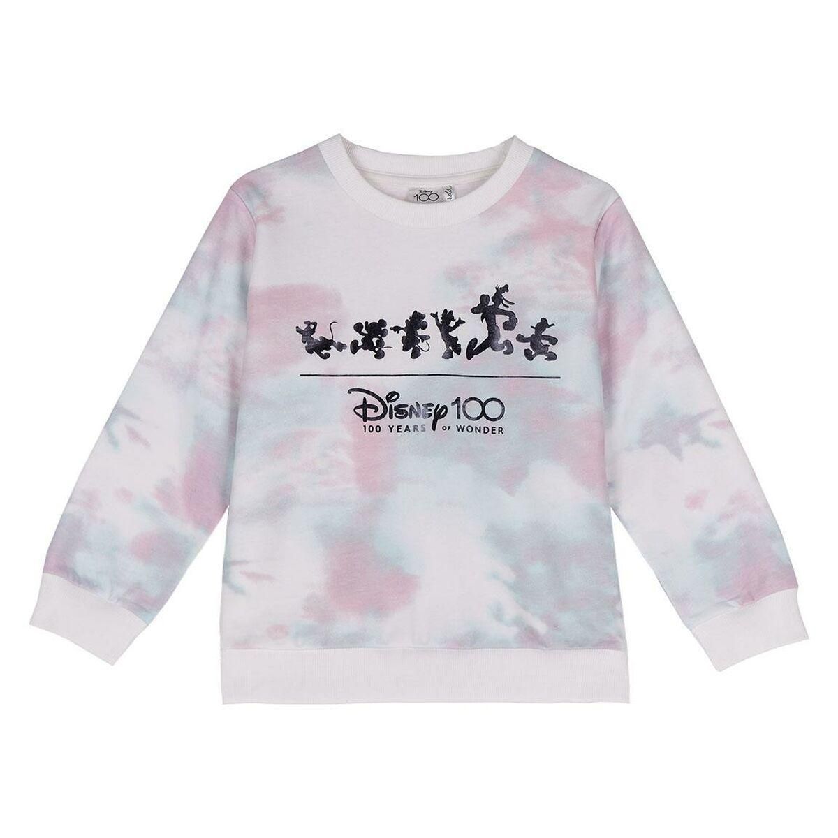 Sweatshirt uden hætte til piger Disney Multifarvet 8 år