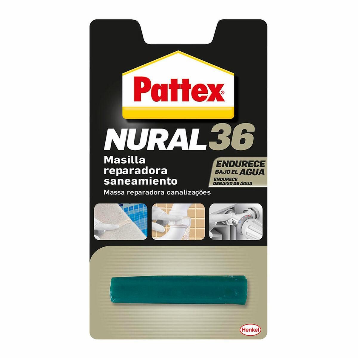 Fyldstof Pattex Nural 36 Toiletter Rørledninger 65 g