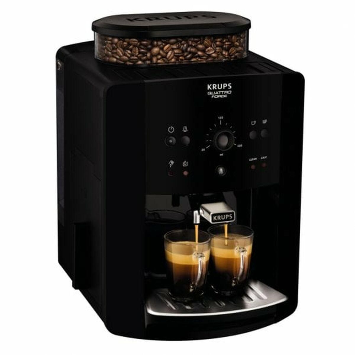 Superautomatisk kaffemaskine Krups Arabica EA8110 Sort 1450 W 15 bar