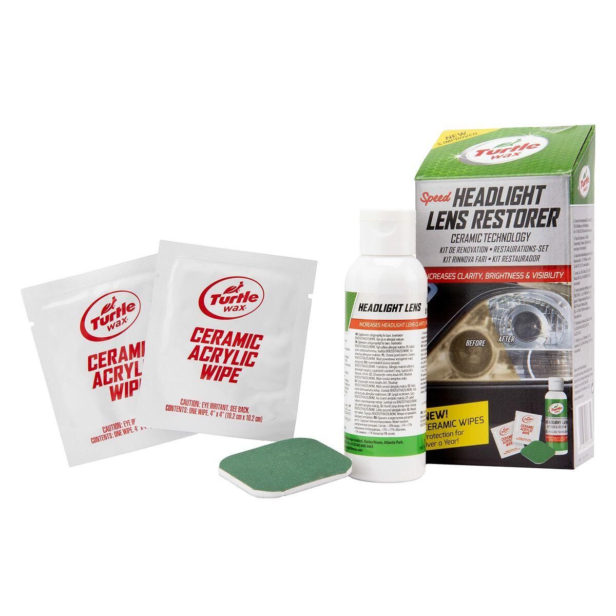 Restaurering af forlygter Turtle Wax TW53685