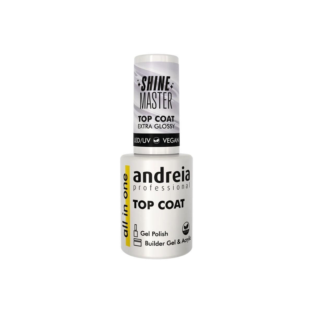 Neglelak Fikser Andreia Shine Master Top Coat 10,5 ml