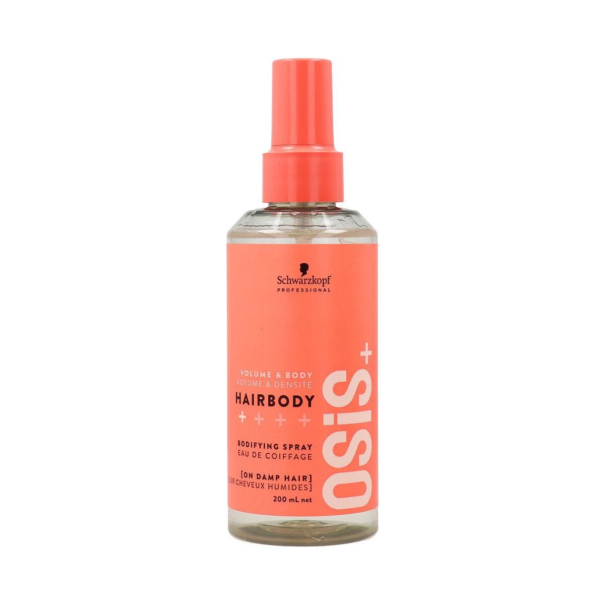 Vand til Fleksibel Hårstyling Schwarzkopf Osis+ Hairbody 200 ml