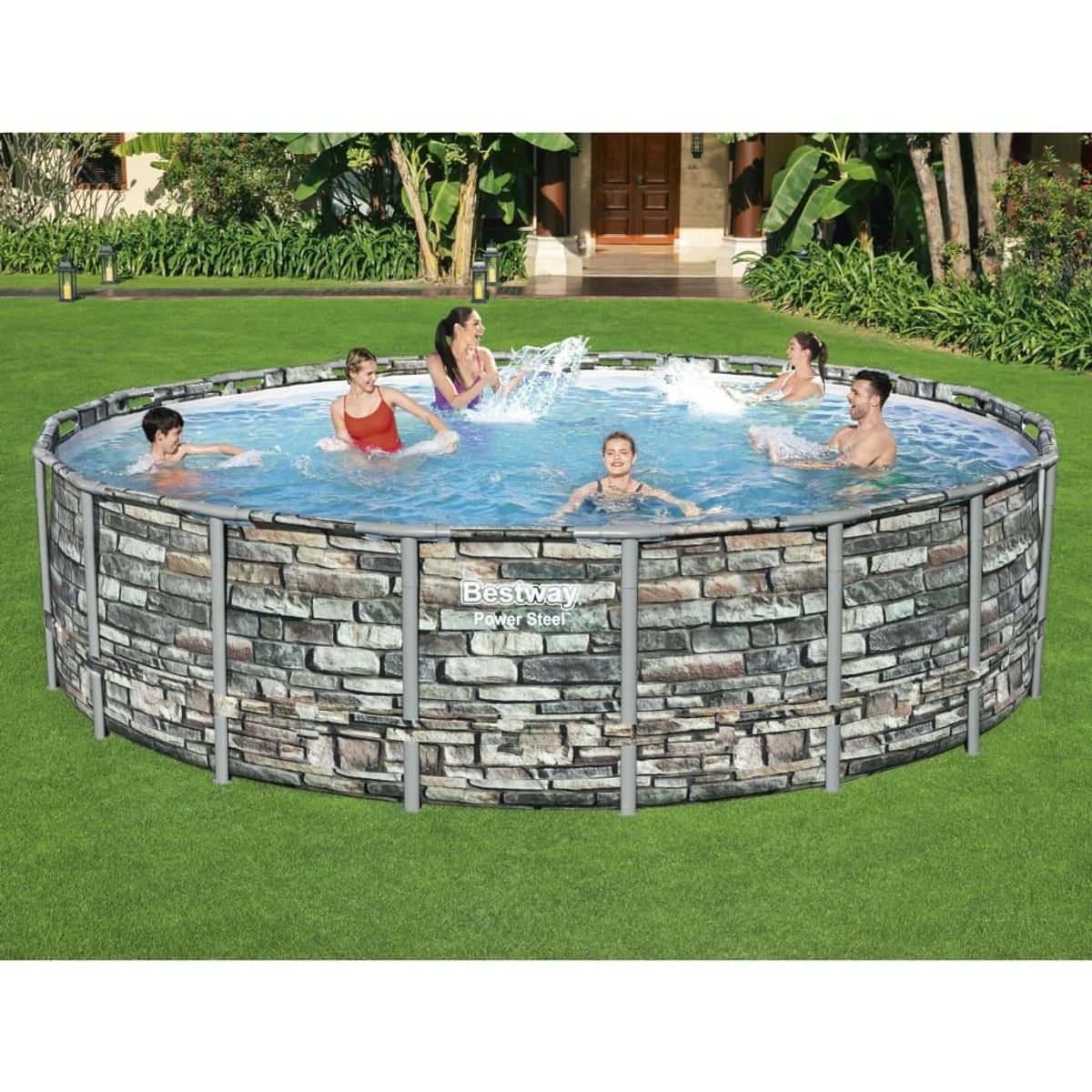 Power Steel swimmingpool 549x132 cm