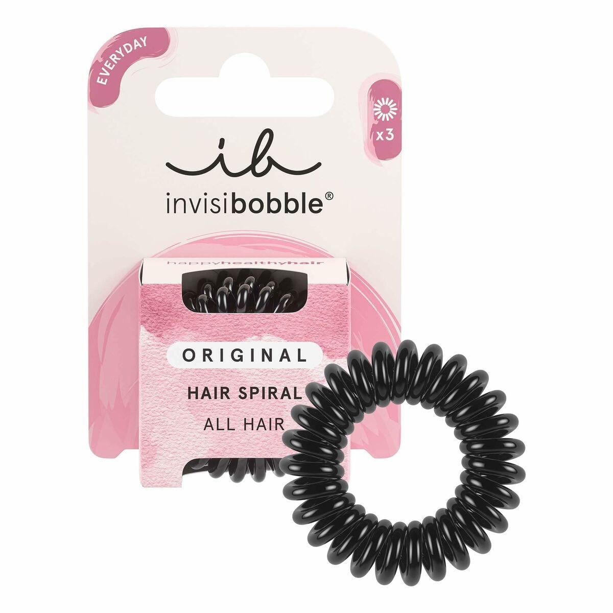 Hårelastikker Invisibobble Original Sort (3 enheder)