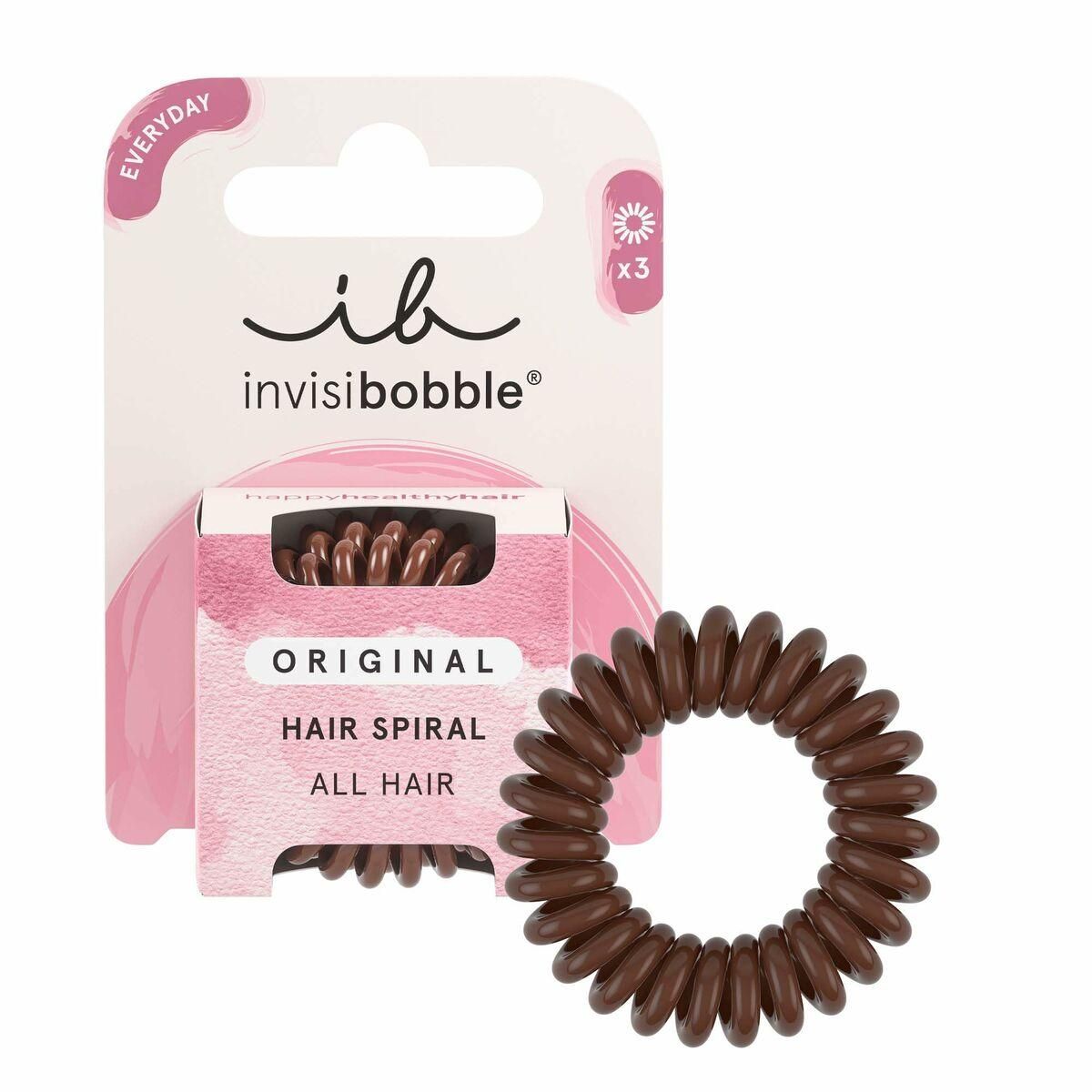 Hårelastikker Invisibobble Original Brun (3 enheder)