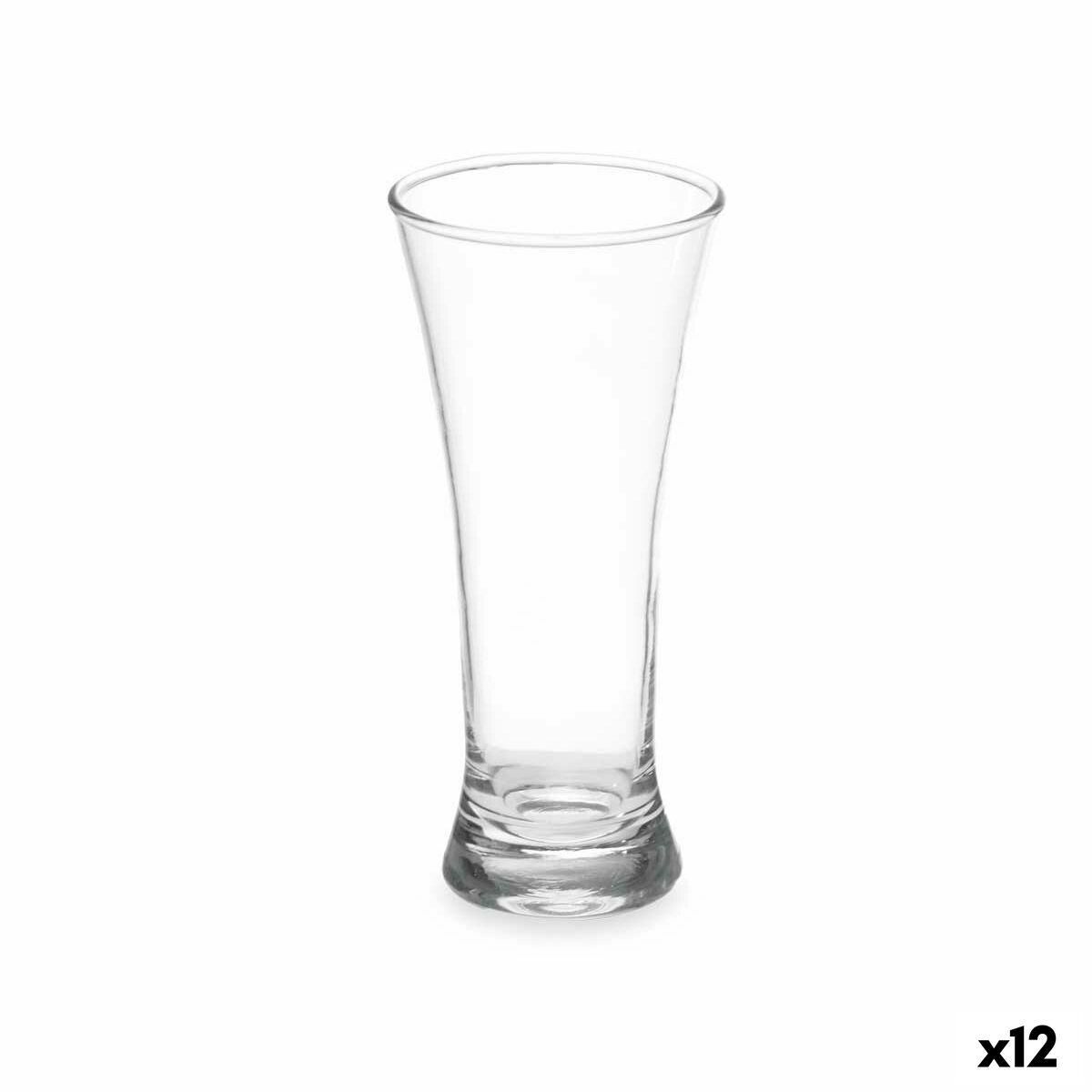 Glas Konisk Gennemsigtig Glas 320 ml (12 enheder)