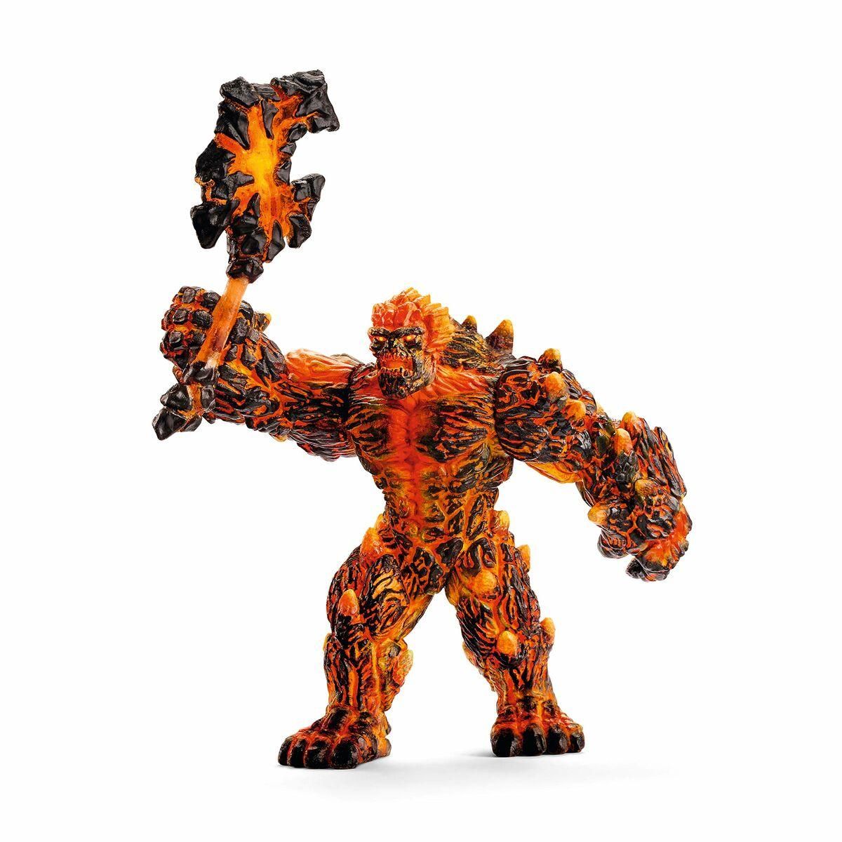 Dukke Schleich Eldrador Range - Lava Golem with Weapon 42447