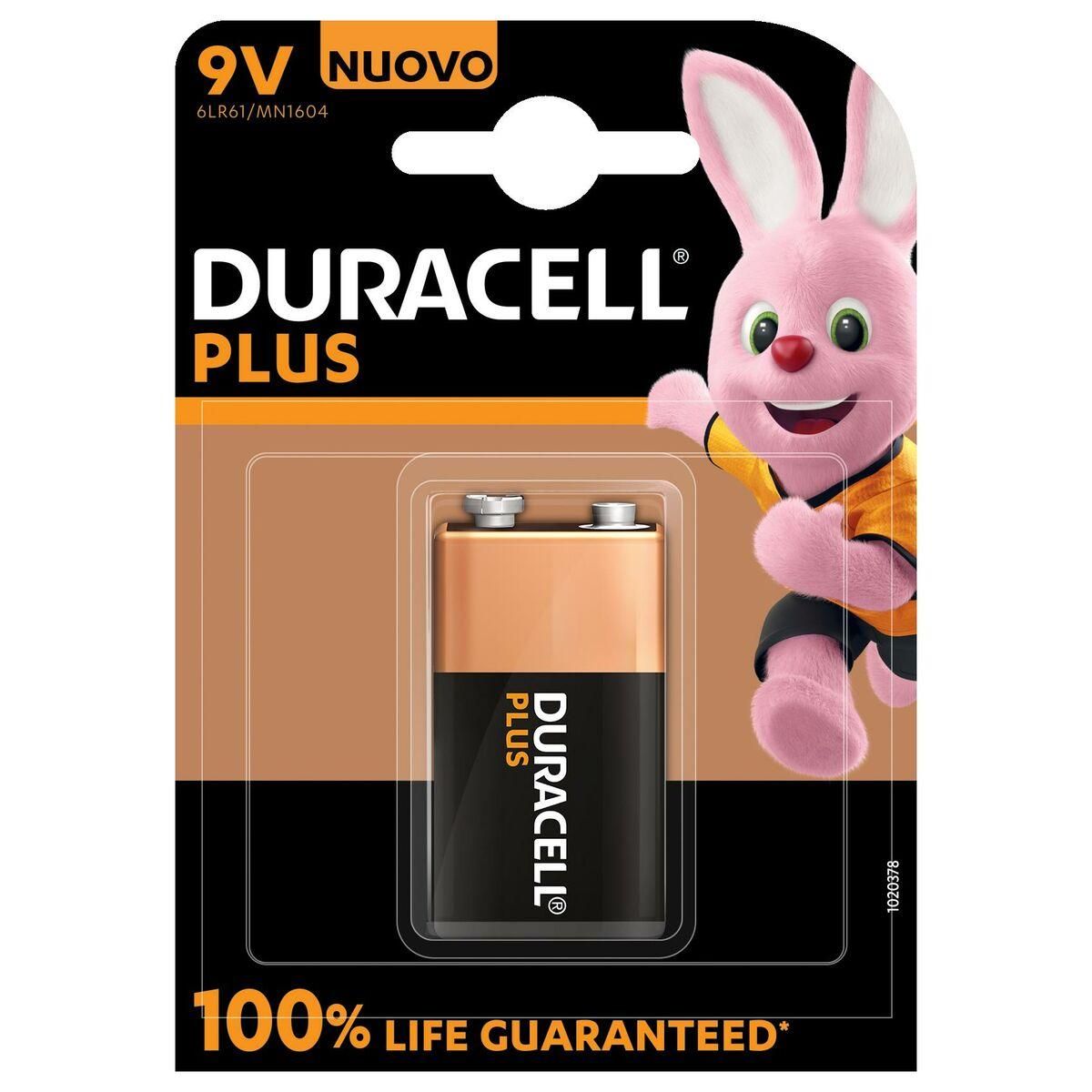 Alkaline Batteri DURACELL 9 V