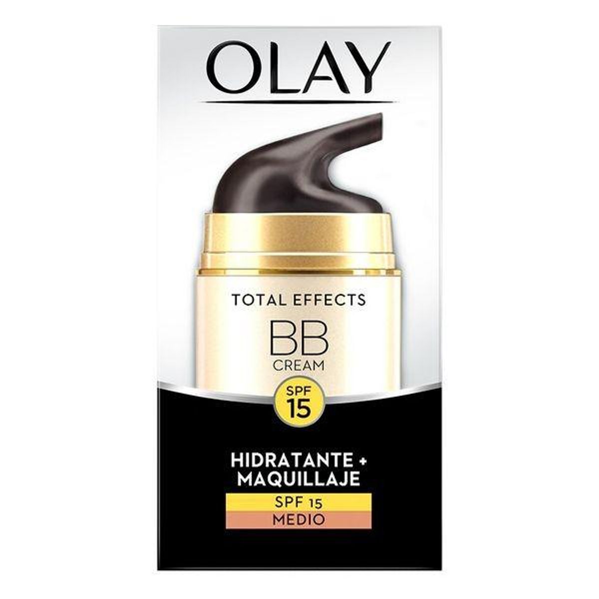 Fugtighedscreme med Farve Olay Total Effects Bb Cream Spf 15 50 ml Medium (50 ml)