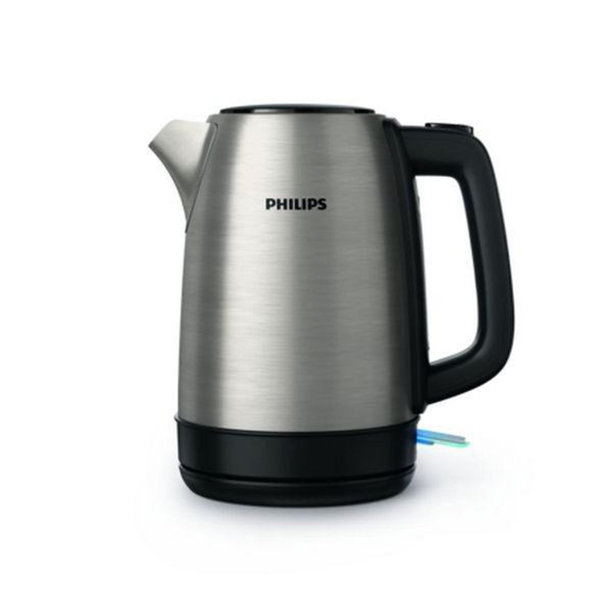 Kedel Philips HD9350/90 1,7L 2200W Inox Sort Stål Rustfrit stål polypropylen 2200 W 1,7 L