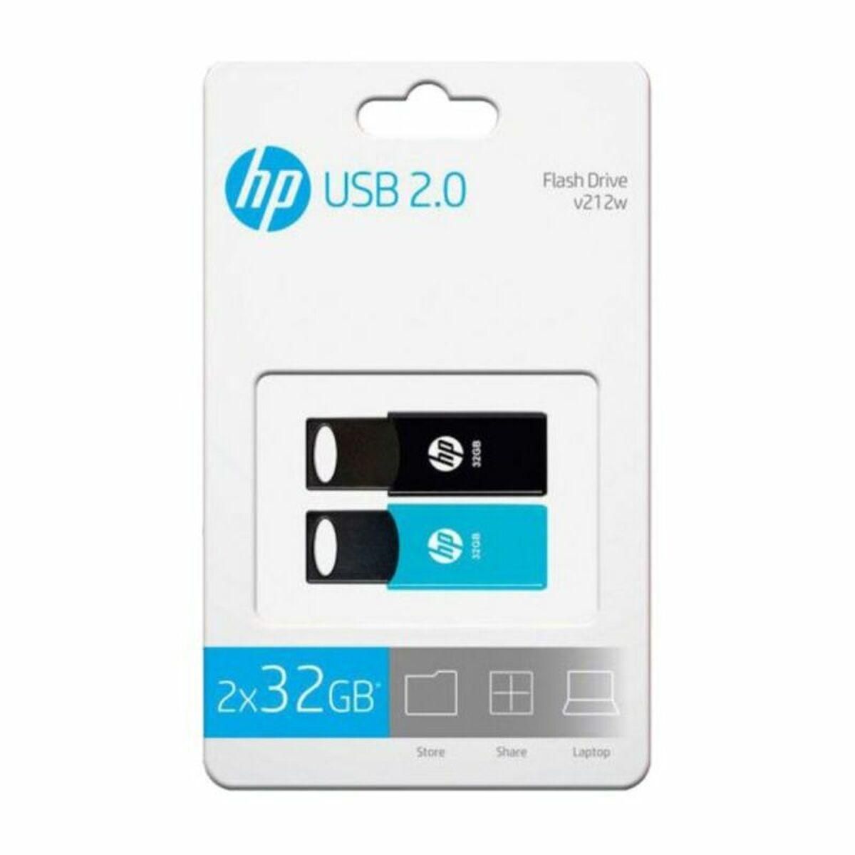 USB-stik HP 212 USB 2.0 (2 uds) 64 GB