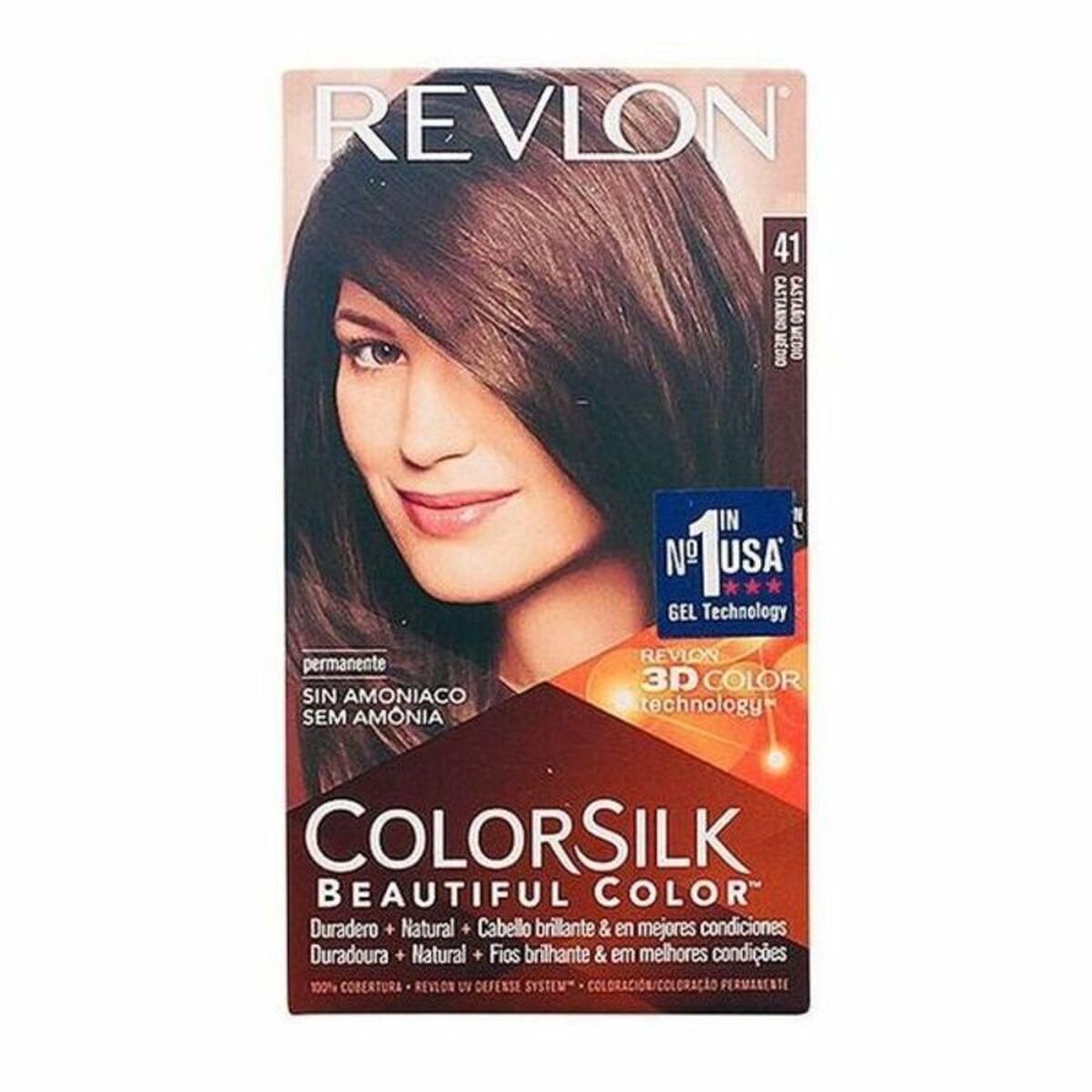 Farve uden Ammoniak Colorsilk Revlon 5417 (1 enheder)