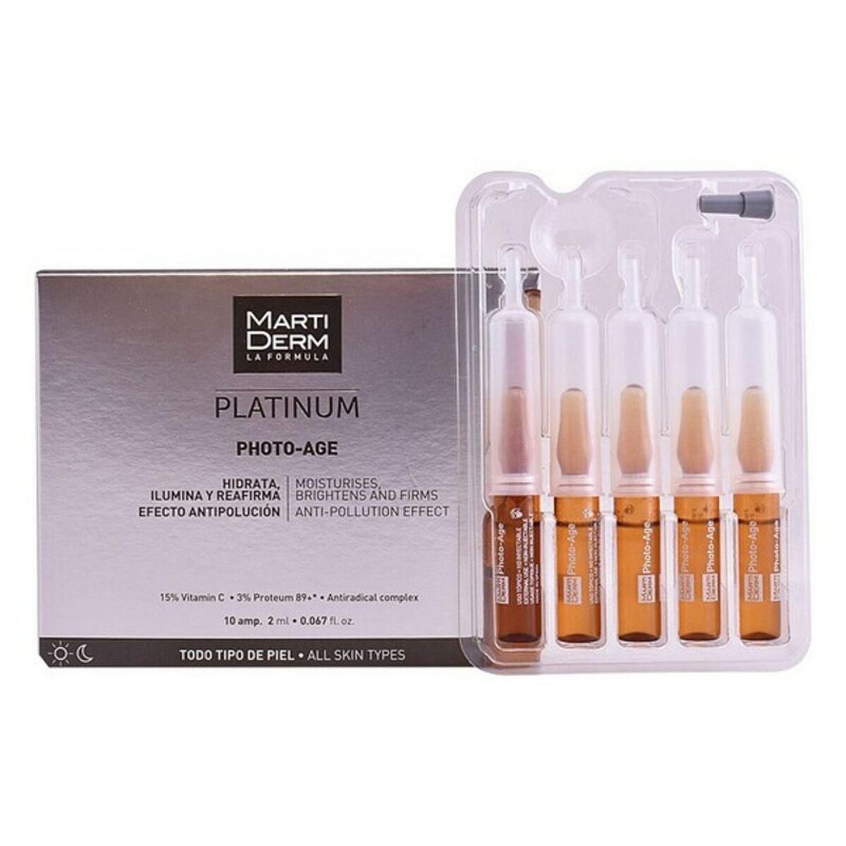 Ampuller Platinum Photo Age Martiderm (2 ml) 30 Enheder