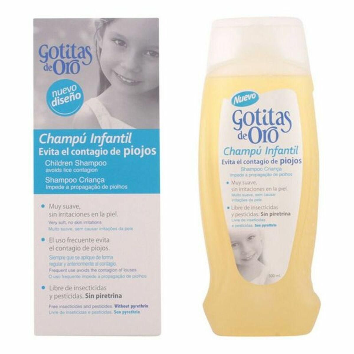 Luseshampoo Gotitas de Oro Instituto Español Infantil (500 ml) 500 ml