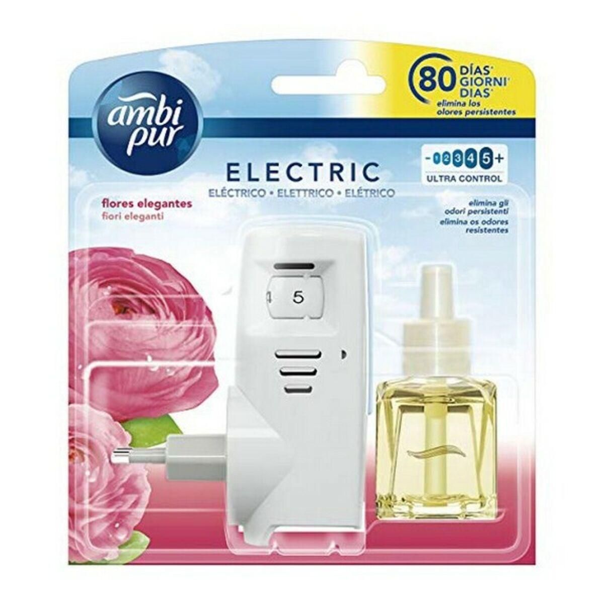 Elektriske Luftfrisker + Refill Elegante Ambi Pur (21,5 ml)