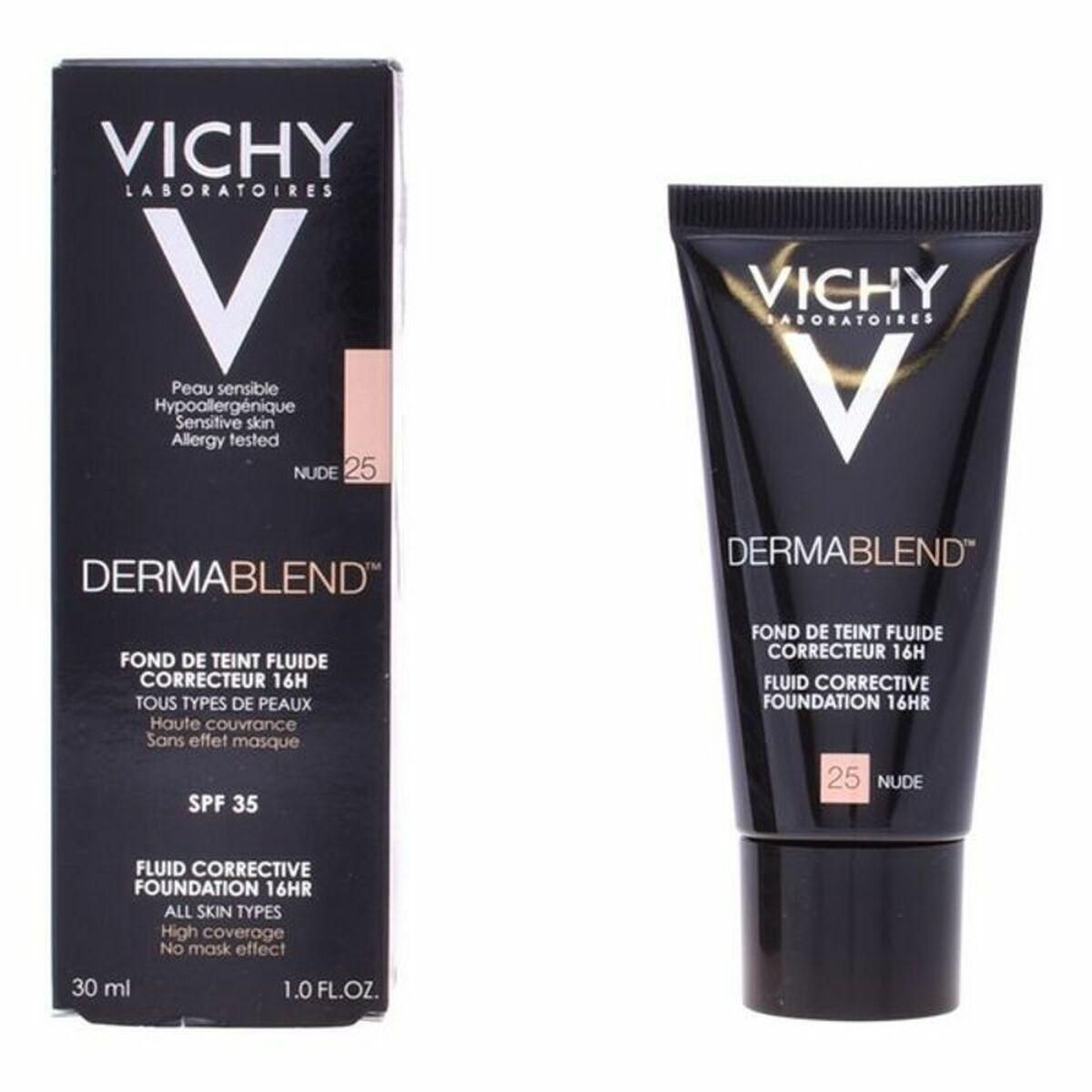 Flydende Makeup Foundation Dermablend Vichy Spf 35 30 ml 45 - gold 30 ml