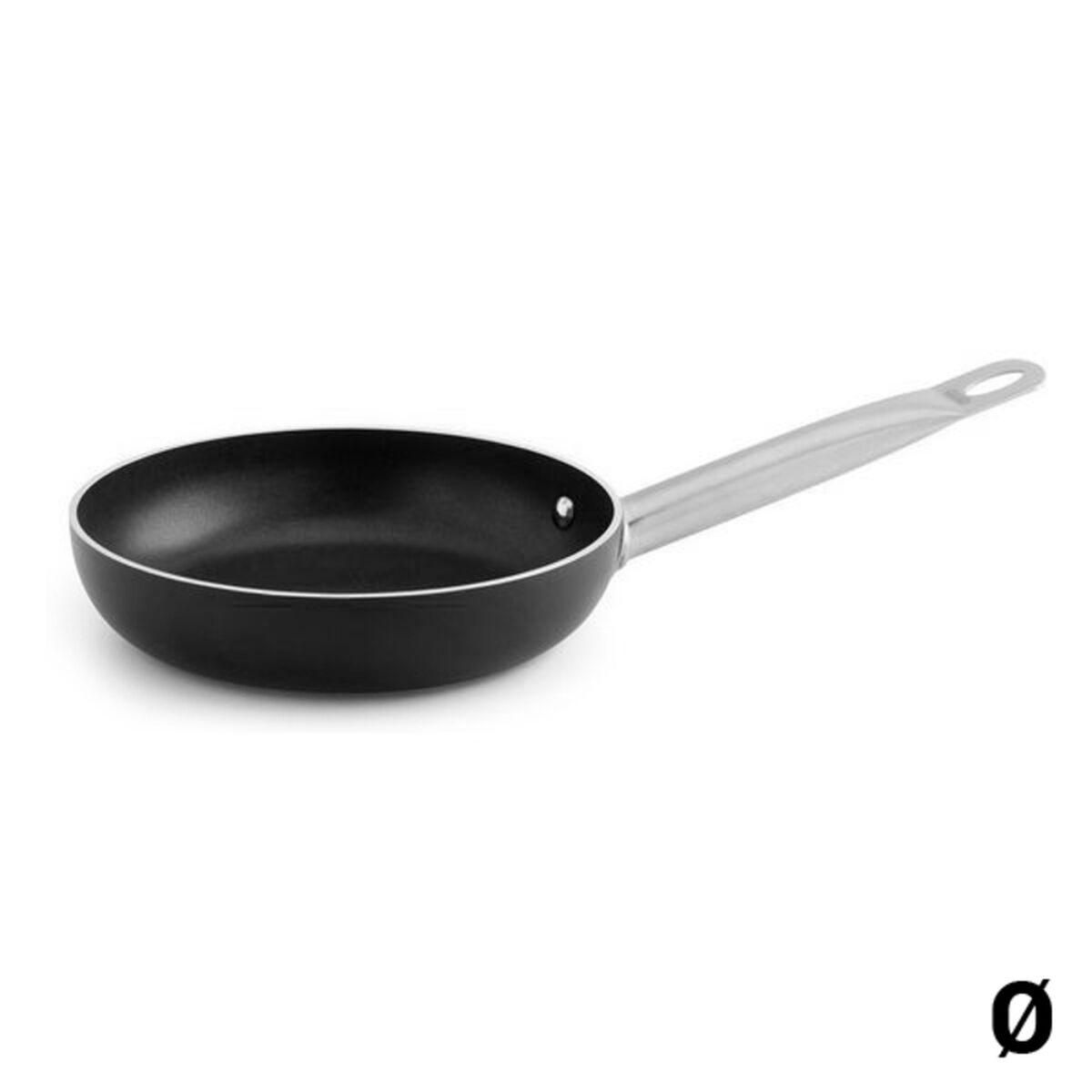 Skridsikker stegepande Quid Pro Chef Sort Metal Stål 36 cm