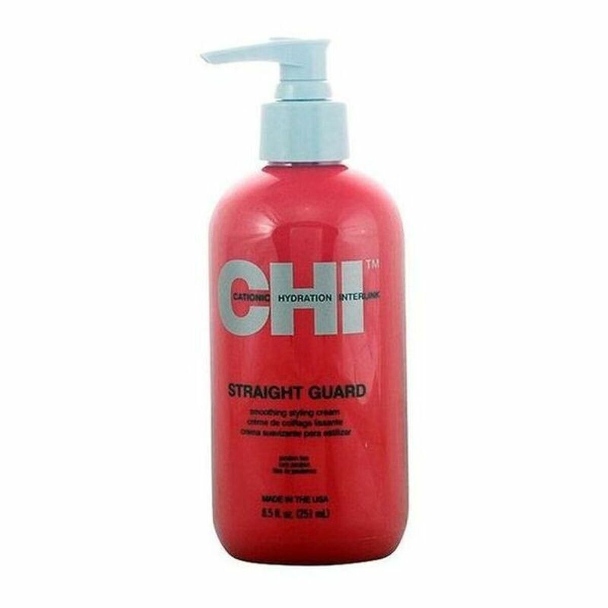 Blødgørende Creme Chi Straight Guard Farouk 80223 251 ml