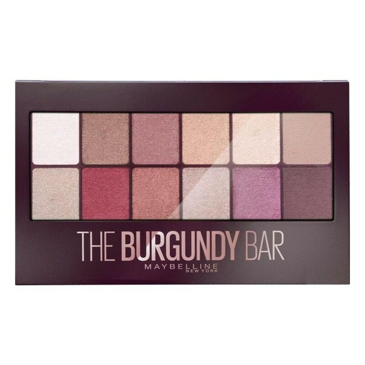 Øjenskygge Palet The Burgundy Bar Maybelline (9,6 g)