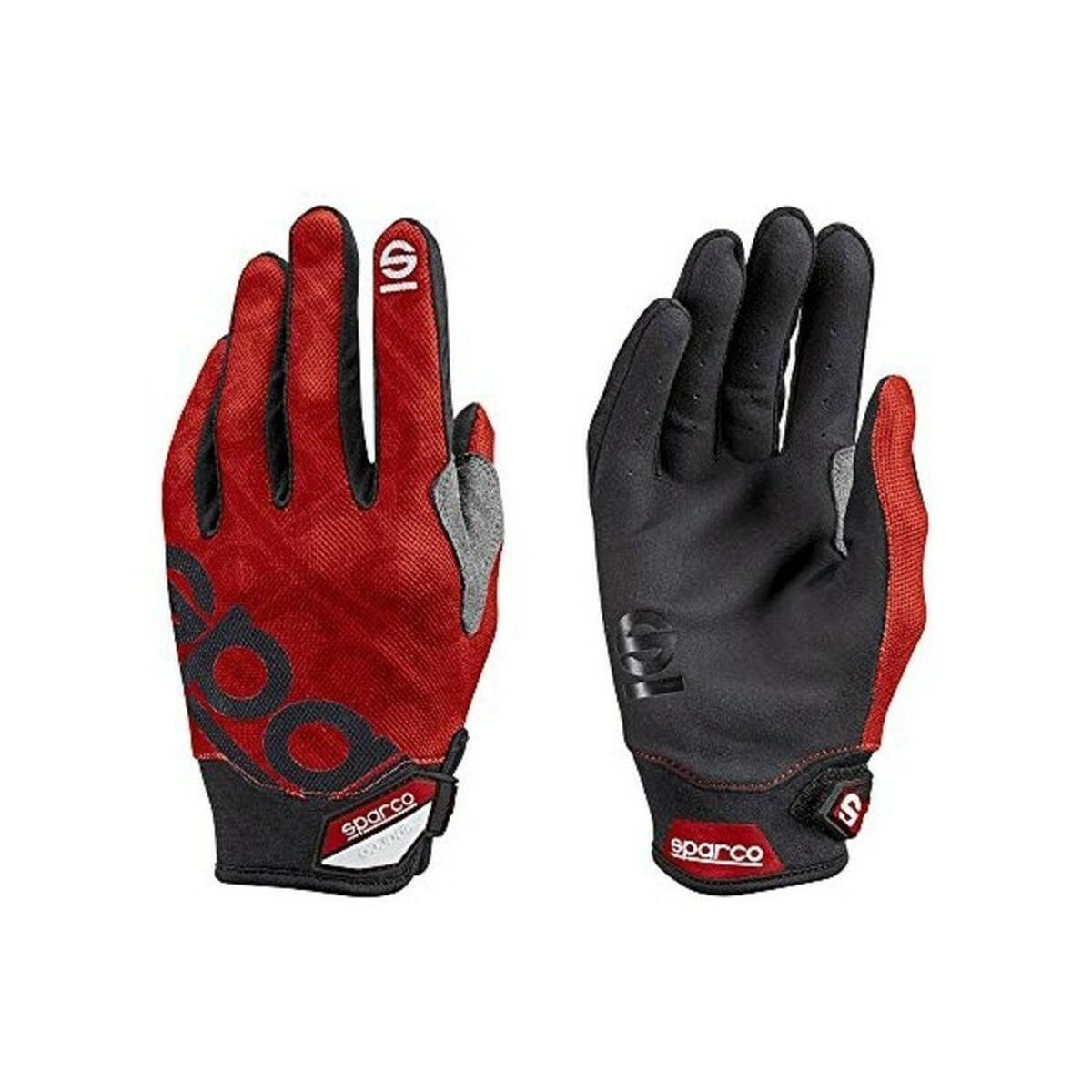 Men's Driving Gloves Sparco Meca 3 Rød S