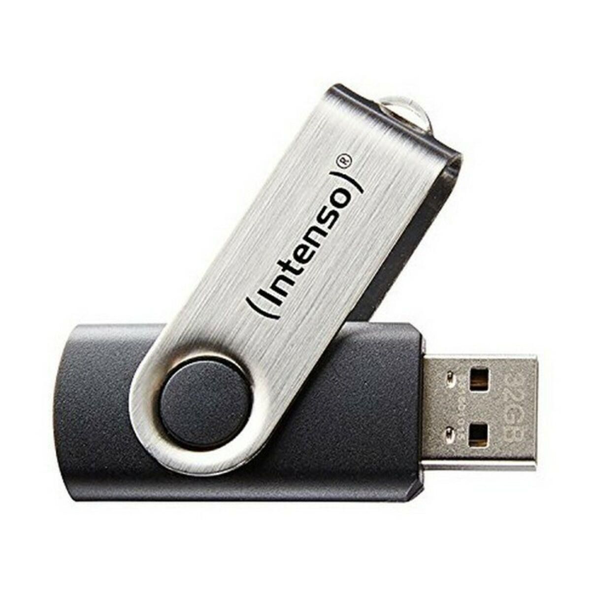 USB stick INTENSO 3503490 USB 2.0 64 GB Sort 64 GB USB-stik