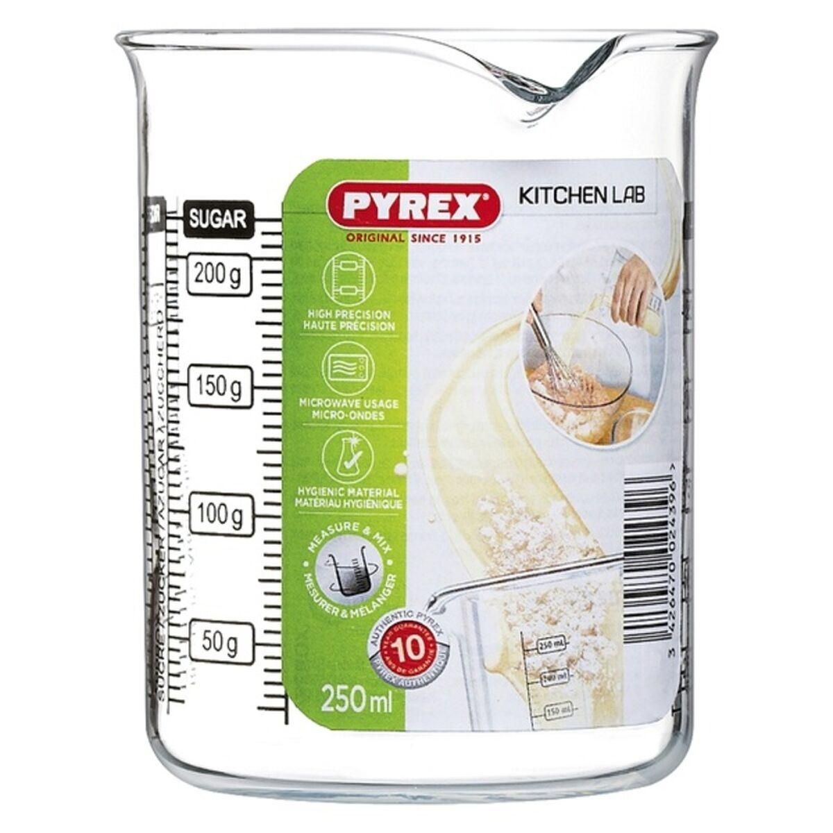 Målebæger Pyrex Kitchen Lab Glas 0,5 L