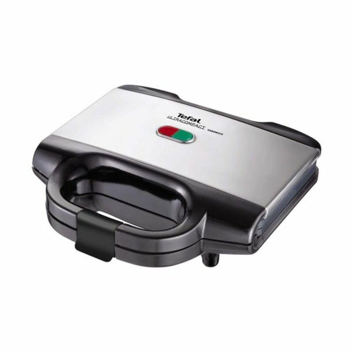 Sandwich Maker Tefal SM1552 700W Rustfrit stål Sort 700W 700 W