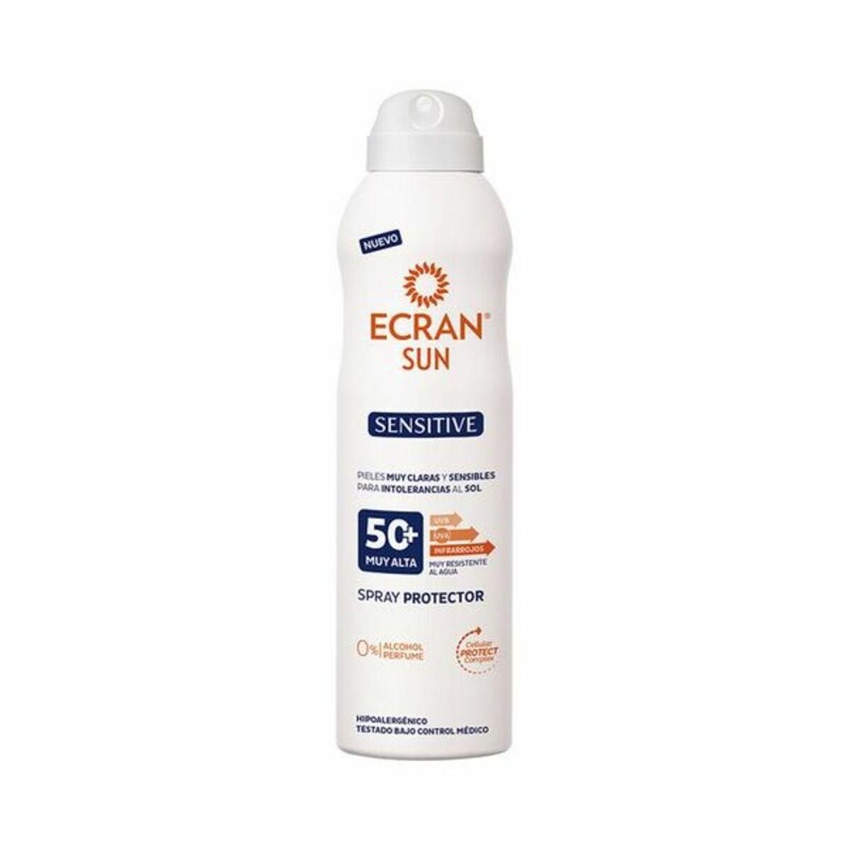 Solcreme spray Sensitive Ecran SPF 50+ (250 ml) 50+ (250 ml)