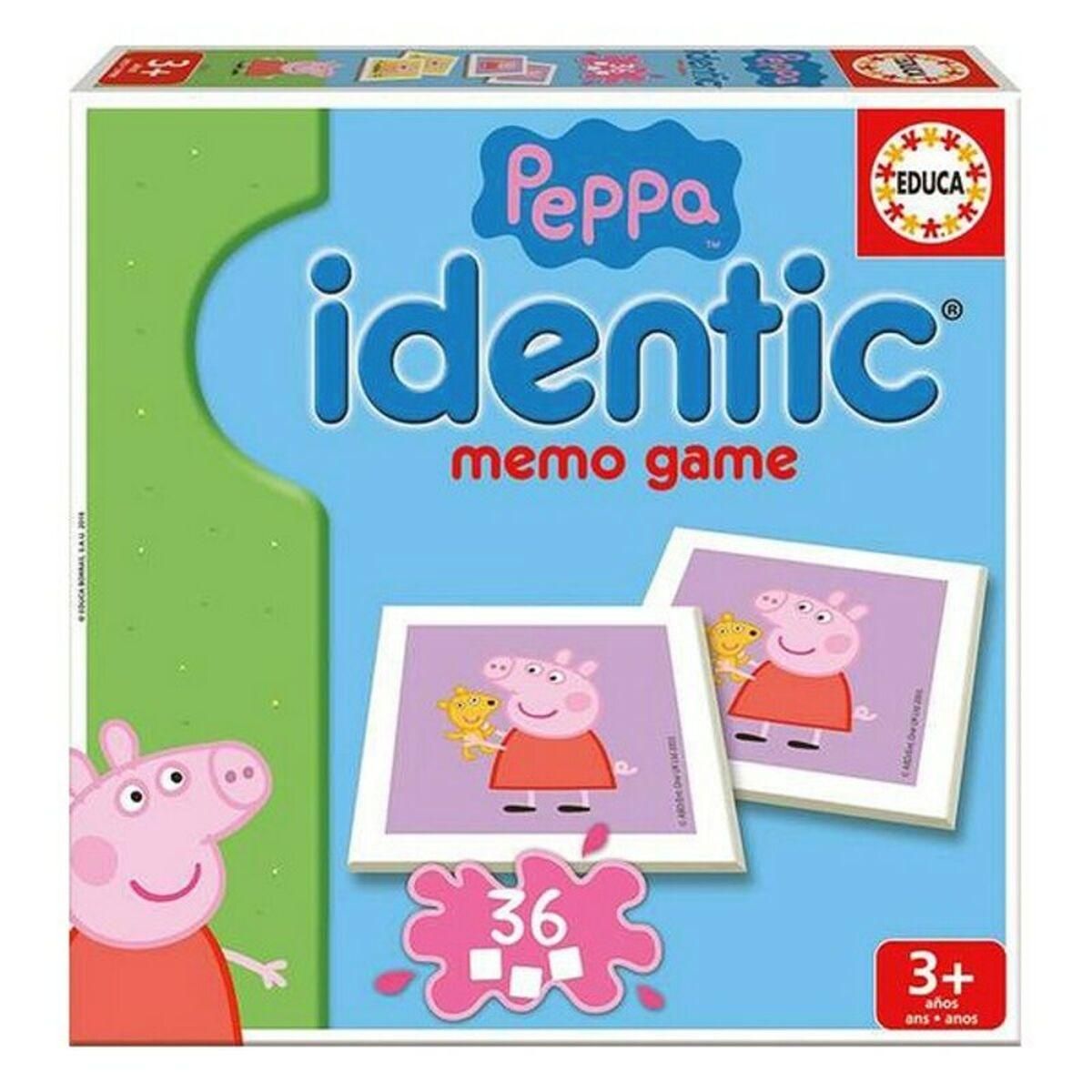 Kortspil Peppa Pig Identic Memo Game Educa 16227