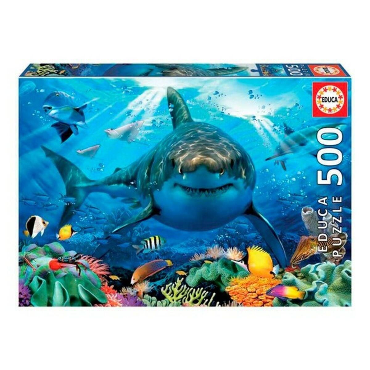 Puslespil White Shark Educa (500 stk)