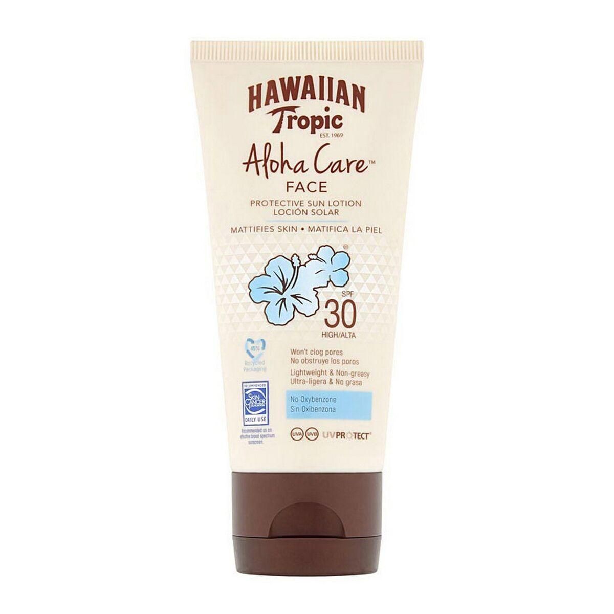 Solcreme Aloha Care Hawaiian Tropic Spf 30 (Unisex) (90 ml)