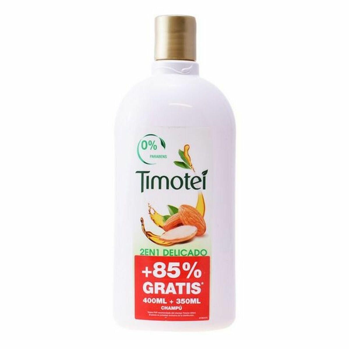 Shampoo og Hårbalsam 2 i 1 Timotei Aceite Almendras Dulces (750 ml) 750 ml