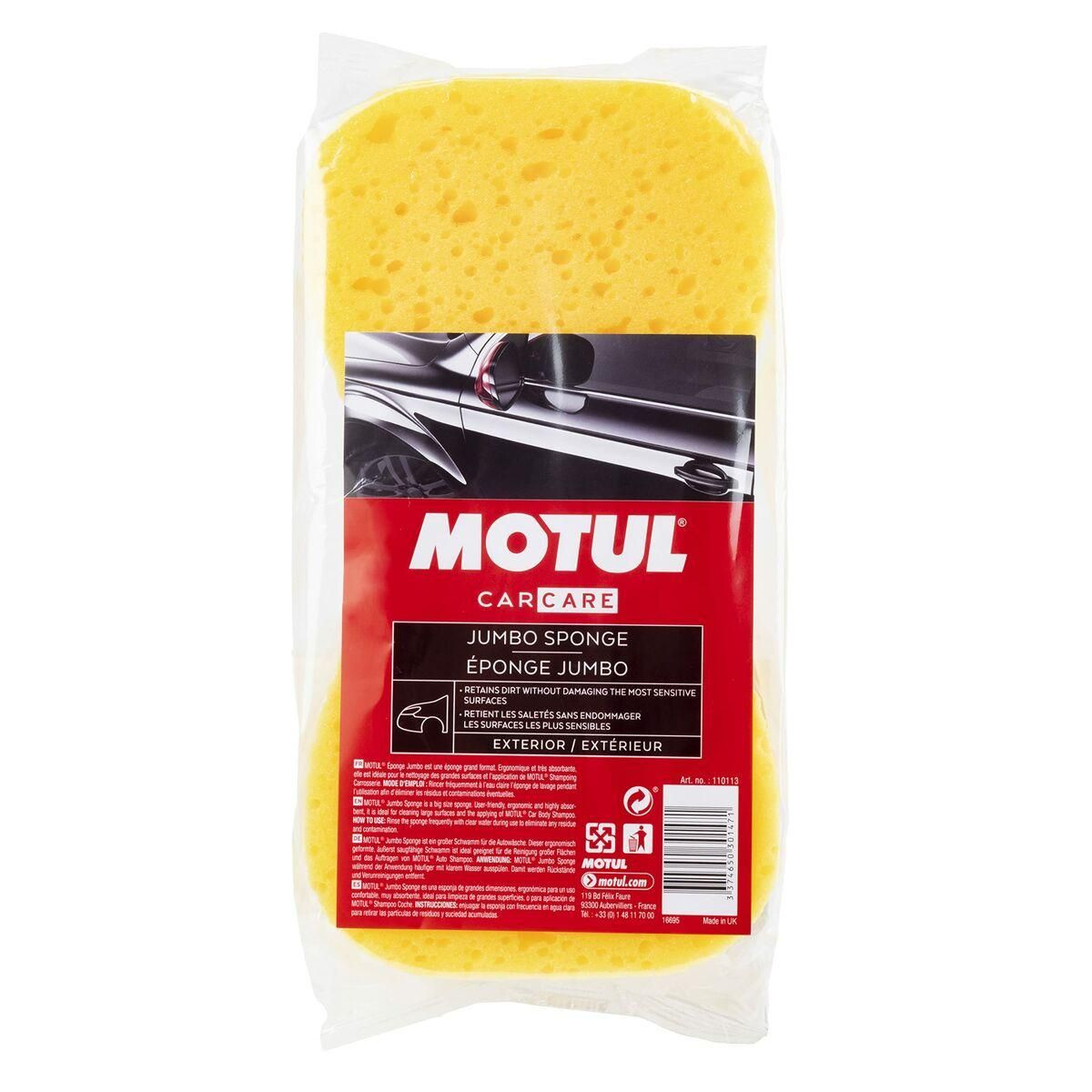 Svamp Motul MTL110113 Gul Absorberende Karosseri Hverken ridser eller ødelægger overflader