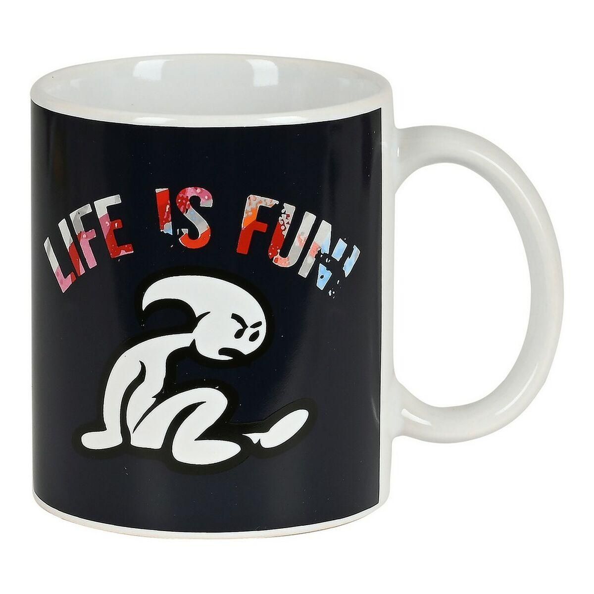 Krus El Niño Life is fun Keramik Multifarvet (350 ml)