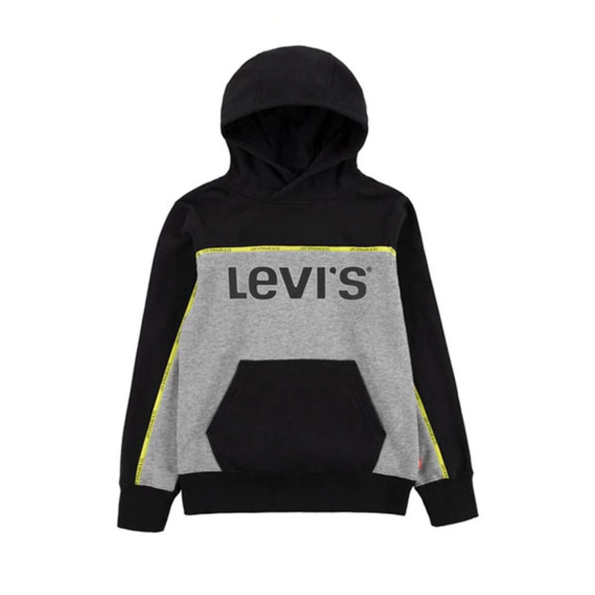 Hættetrøje til Børn Levi's PULL OVER HOODY 9EB915 Grå 14 år