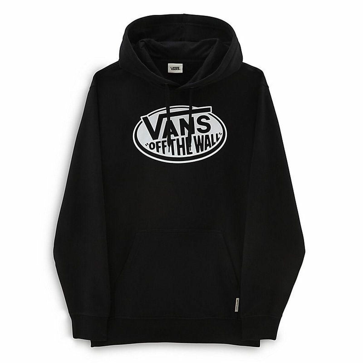 Hættetrøje til Mænd Vans Classic Off The Wall Sort L