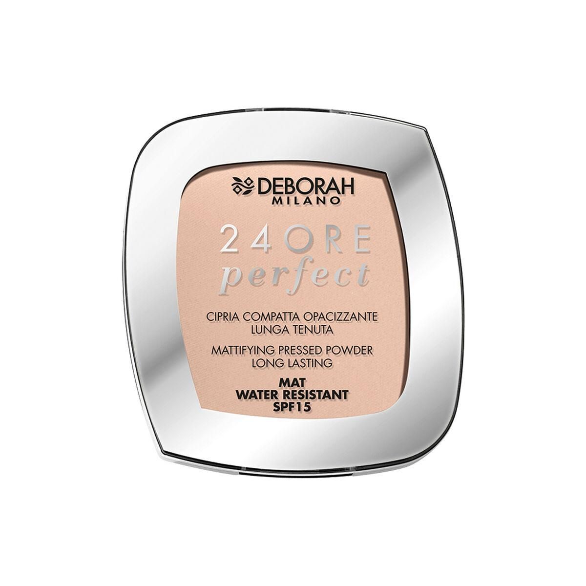 Kompakte pulvere Deborah 24ore Perfect Nº 02 Light Rose Spf 15