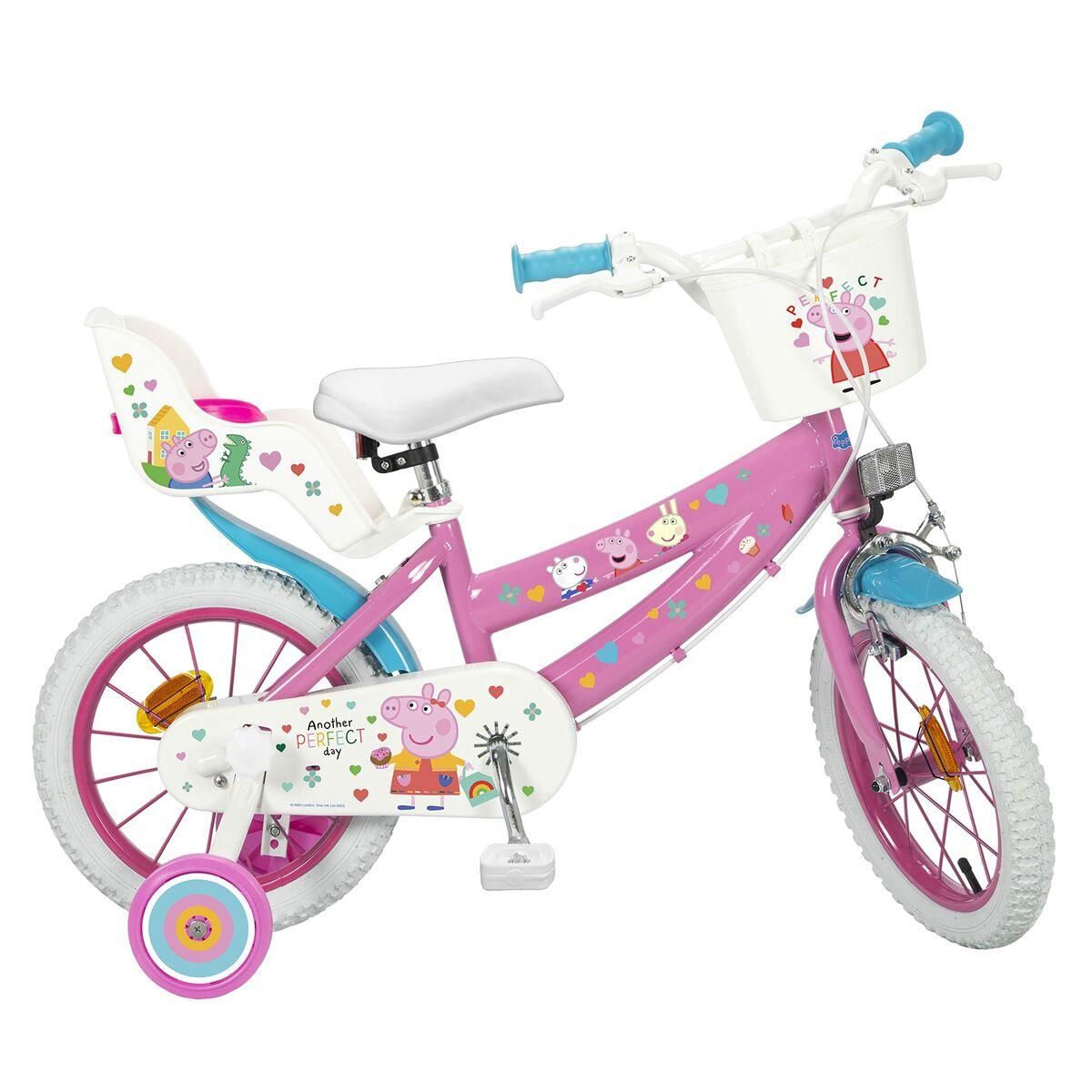 Børnecykel Peppa Pig 14" Pink