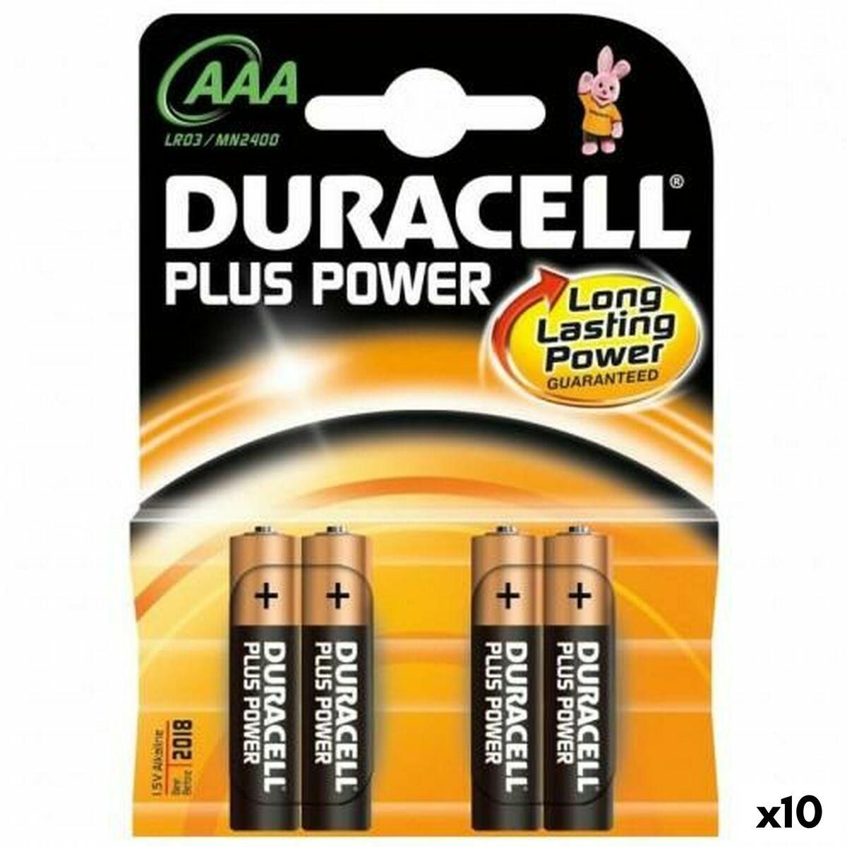 Batterier DURACELL 1,5 V (10 enheder)